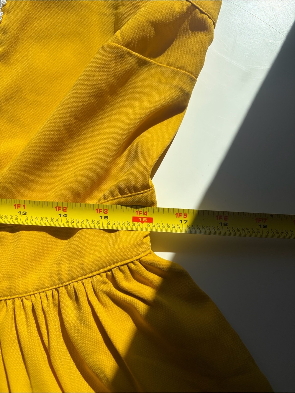 Modcloth “About Your Outfit” Mustard Yellow Gold Midi Retro Style Dress! EUC! - Picture 14 of 16